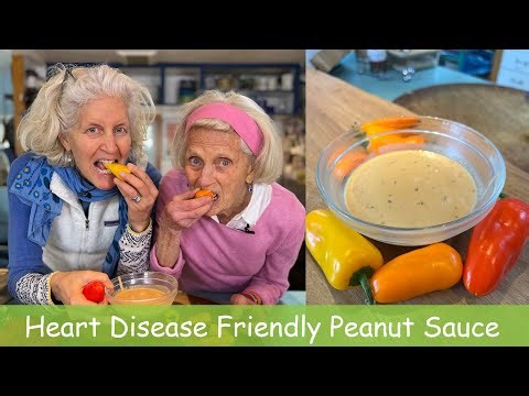 Heart Disease Friendly Peanut Sauce