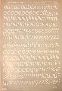 White HELVETICA LIGHT ITALIC (72pt/60pt/48pt/28pt) Letraset Rub on Letter /number Transfers (choose Size) - Etsy UK