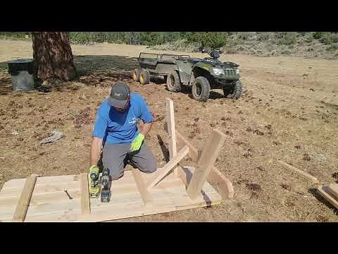 How to Assemble a Picnic Table Kit
