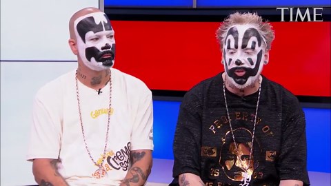 The Insane Clown Posse on the March of the Juggalos