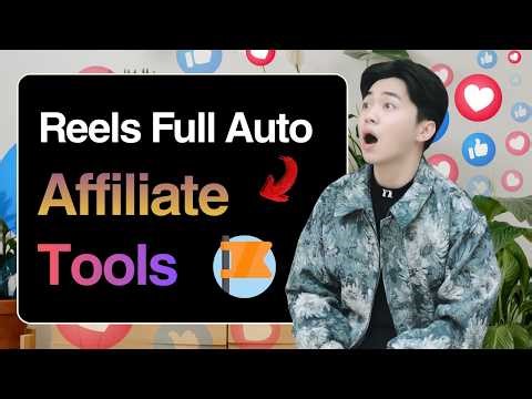 Automatically Post Fanpage Reels with Affiliate Product Links Using Multi-Platform Marketing