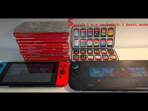 Switch 1 O.G. vs Switch 2 Boost Mode