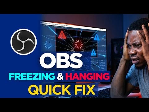 OBS Freezing Hanging During Recording and Streaming Quick Fix | Try this Fix for Windows #obs