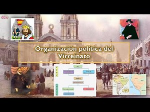 VIRREINATO DEL PERÚ - Organización Política