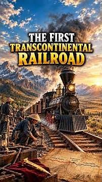 Building the First Transcontinental Railroad Across America
