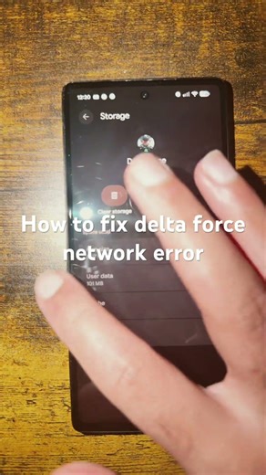 How to fix delta force network error