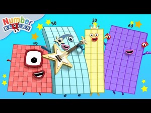 Learn To Count - Land of Big Numbers! 1 Hour Compilation | 123 - Cartoon For Kids | Numberblocks - Videos For Kids