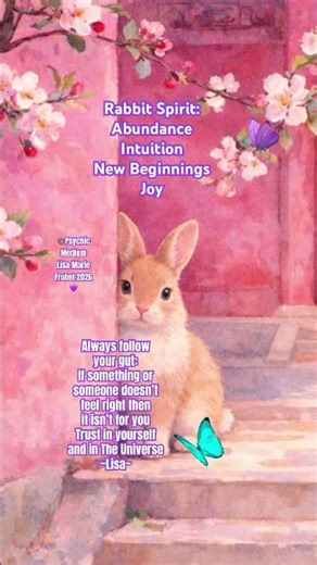 Rabbit Spirit 🐇🌸💖