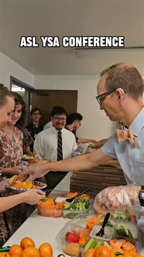 ASL Latter-day Saints on Instagram: "History made! 🙌 The Church of Jesus Christ held its FIRST-EVER ASL YSA Conference! Game-changer for Deaf and hard-of-hearing YSA! 🎉 For those whose primary language is American Sign Language (ASL), accessing spiritual resources and community can be a challenge. This conference broke down barriers and provided a platform for Deaf YSA to connect, learn, and grow their faith 💕 Being able to worship, learn, and serve in your native language, surrounded by peop