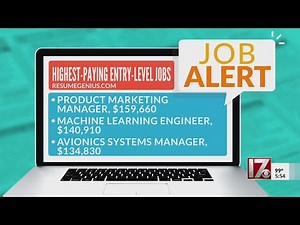 Job Alert: High-paying entry-level jobs