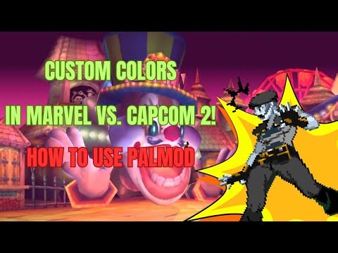 How To CHANGE SPRITE COLORS in MvC2 (How to Use Palmod)