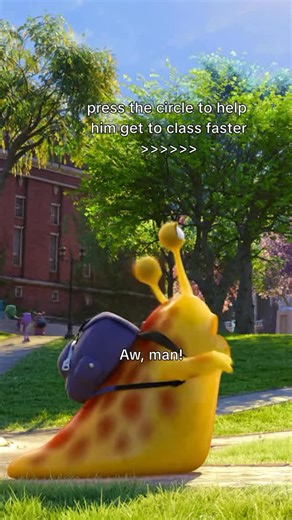 Hautehumor🏴‍☠️| memes | jokes on Instagram: "Hurry! Slug needs your help to make it to class on time! 🐌 . 🎥 Monster university: Mike Wazowski (Billy Crystal) and James P. “Sully” Sullivan (John Goodman) are an inseparable pair, but that wasn’t always the case. From the moment these two mismatched monsters met, they couldn’t stand each other. This movie unlocks the door to how Mike and Sully overcame their differences and became the best of friends 📺 watch on: Disney plus #explorepage #explor