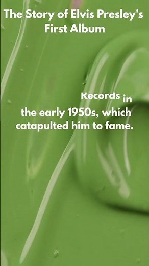 The Story of Elvis Presley's First Album 🎙️