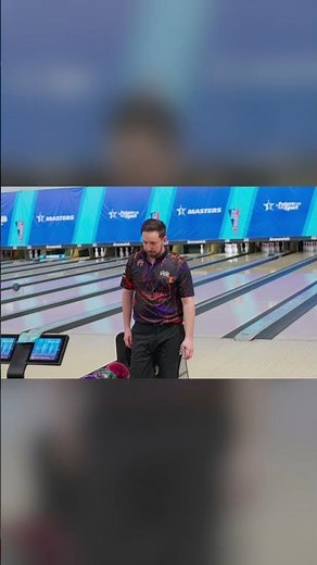 Matt Sanders shoots a 300 at the 2026 USBC Masters