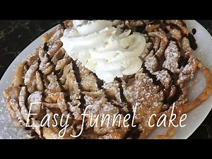 Affordable, easy and delicious funnel cake using magnolia pancake mix/ Budget Friendly/ Simple Bakes