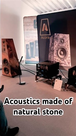 Acoustics made of natural stone #hiend #stereo #audiophile #hifi