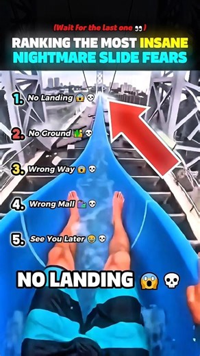 Ranking The Most INSANE Nightmare Slide Fears 💀 #usa