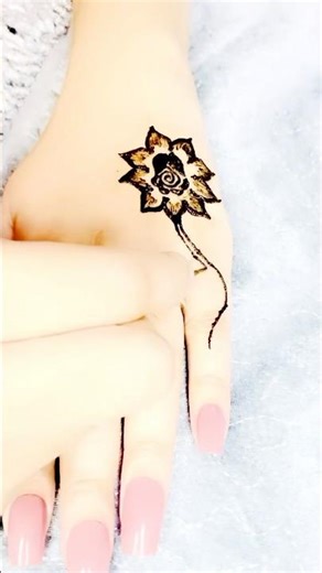 Flower mehndi design #mehndi #trendingshorts #shorts #viral #song