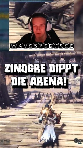 Zinogre dippt die Arena?! | MH World Randomizer #monsterhunter #monsterhunterworld
