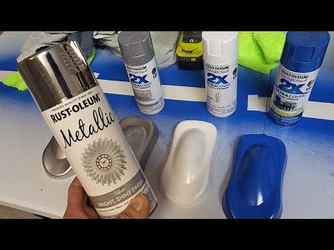 Rust Oleum Metallic Chrome Spray Paint Review Made