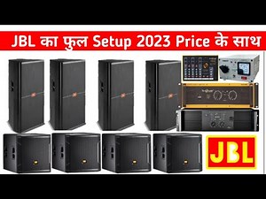 Original Jbl Dj setup price | 4bass 4top jbl full dj setup 2023 Price in india