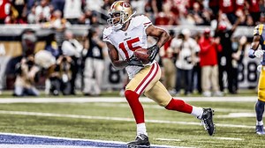 Colin Kaepernick 32-yard TD to Michael Crabtree