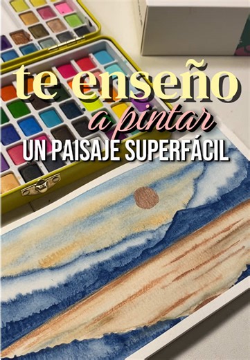 Aprende a Pintar un Paisaje Fácil con Acuarelas