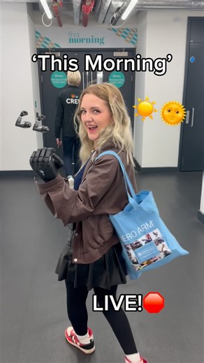 Open Bionics | A little behind the scenes vlog of our appearance on @thismorning thank you for having us on to showcase the new tech! Did you catch it?!... | Instagram