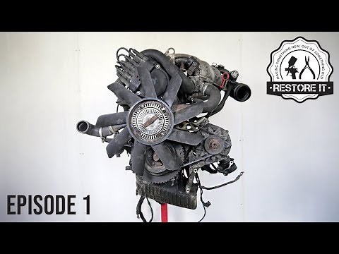 BMW E30 M20B25 Engine Restoration - Rebuild Time-Lapse | Part 1