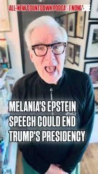 MELANIA'S EPSTEIN SPEECH COULD END TRUMP'S PRESIDENCY: New Pod now live https://tinyurl.com/4cp34n3e