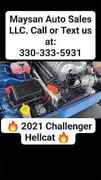 For Sale 2021 Dodge Challenger Hellcat 717HP