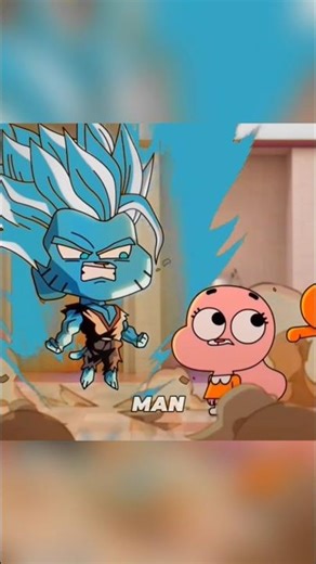 gumball super saiyan blue 🔥#gumball #twwwog