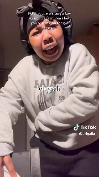 9 cases to read, they cover 15% of the content i must know😭#lawschool #fyp