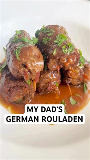German Rouladen (2-Hour Braised Beef!) #comfortfood #recipe