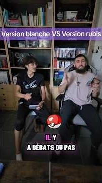 Pokémon Version Blanche VS Rubis : Y’A VRAIMENT DÉBAT ? 👀