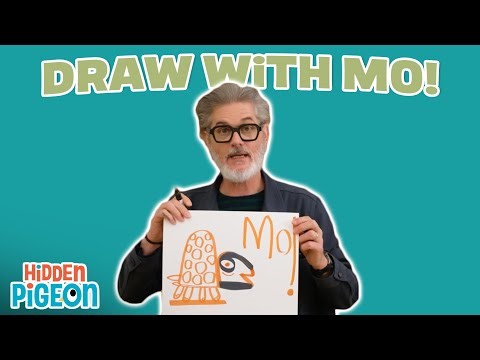 ✏️ Draw with Mo Willems the Number 19! | Snack Doodles | Hidden Pigeon Channel