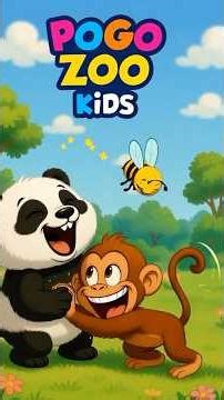 Pogo Zoo 🐼🐵 Panda & Monkey Funny Stories | Kids Cartoon Adventure