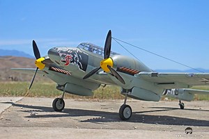 The final vid from the Gilman qualifier features this nicely Dynam Bf110. It was competing in Pro-Am and had been repainted into the proper German colors. It looked and flew really nice. | The RC Geek