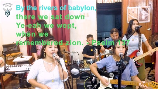 By the rivers of Babylon, there we sat down Ye-eah we wept when we remembered Zion. Boney M. #cover Lyric adaptation of Psalm 137 #bible #family #siblings #familyband #missionedsouls #70s | Missioned Souls