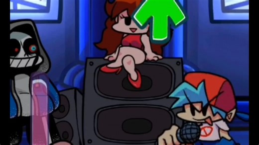 FNF Dusttale Remastered V2 尘埃传说V2模组回顾Psychotic breakdown第四阶段曲目竖屏版本