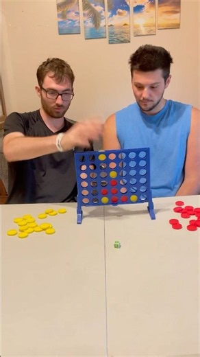 Roll the Dice Connect 4 Game! #shorts #games #challenge