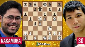 33K views · 673 reactions | Spectacular blitz chess game between Hikaru Nakamura and Wesley So featuring a queen sac and brilliant ending combination! 朗 How do they play such incredible chess in only three minutes?!  Replay the game ➡ https://www.chess.com/live/game/3061525980 | Chess.com | Facebook
