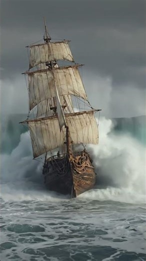 1600s Wooden Ship Explodes After a Giant Wave Hit!