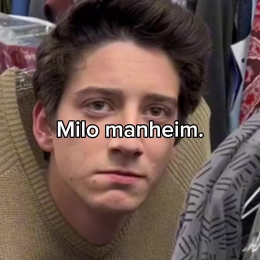 He was trying not to laugh😭 #milomanheim #funny #tiktok #fypage