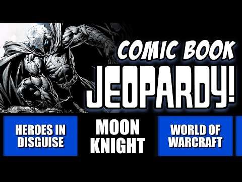 Comic Book Jeopardy! A Comic Trivia Quiz with 31 Questions on MARVEL, DC COMICS, and More!