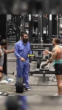 ANATOLY GOT CAUGHT by bodybuilder and testing his strenght #gym #anatoly #anatolypranks #gymprank