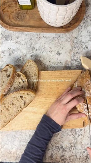Here's how I store my sourdough breads as new mom of two, who loves baking everything from scratch