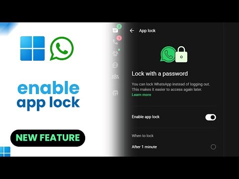 How to Turn on App Lock on WhatsApp on Desktop