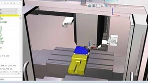 SolidCAM-内置G代码仿真器