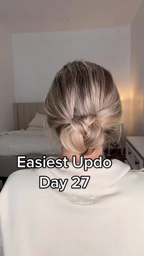 Easiest Updo Tutorial: Braided Updo Hairstyle for Long Hair